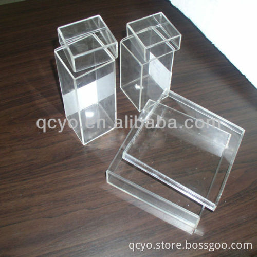 Acrylic counter cosmetic displays rack for retail stores